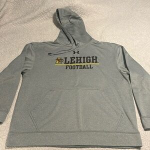 Under Armor Men’s Large Gray Lehigh Football Hoodie